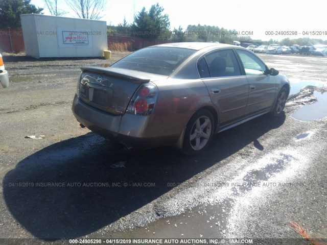 1N4BL11E56N375559 - 2006 NISSAN ALTIMA SE/SL/SE-R BROWN photo 4