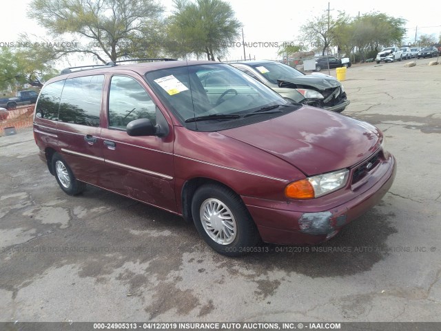 2FMZA514XWBD07696 - 1998 FORD WINDSTAR WAGON MAROON photo 1