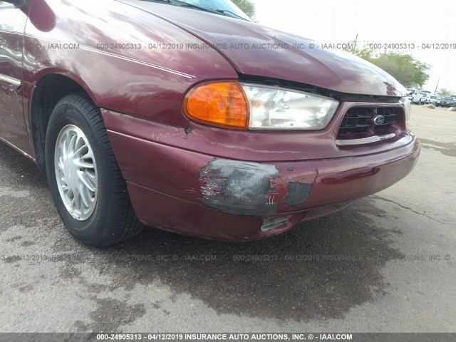 2FMZA514XWBD07696 - 1998 FORD WINDSTAR WAGON MAROON photo 6