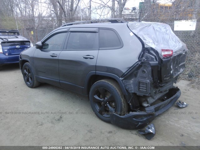 1C4PJMCS7GW225989 - 2016 JEEP CHEROKEE LATITUDE GRAY photo 3