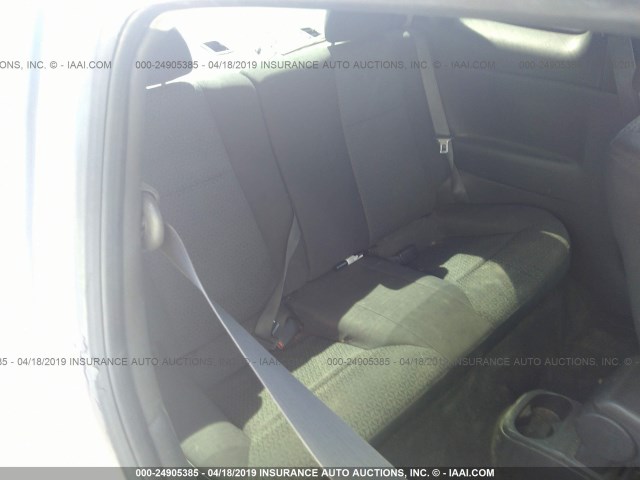 1G2AL18FX87128974 - 2008 PONTIAC G5 WHITE photo 8