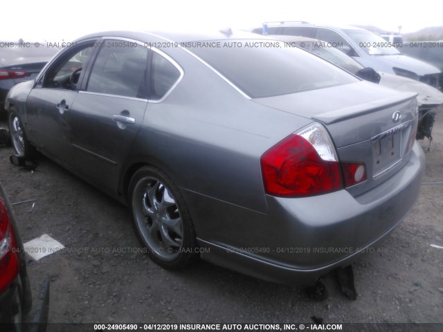 JNKAY01E16M112197 - 2006 INFINITI M35 SPORT GREEN photo 3