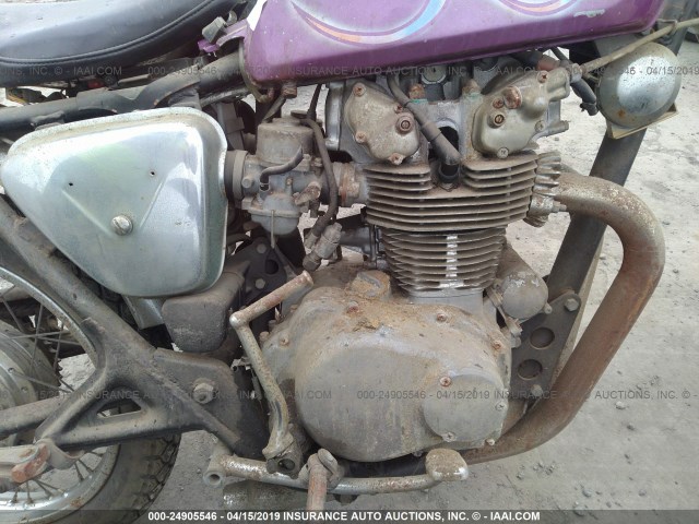 CL4504000065 - 1973 HONDA 450CL MOTORCYCLE  PURPLE photo 8