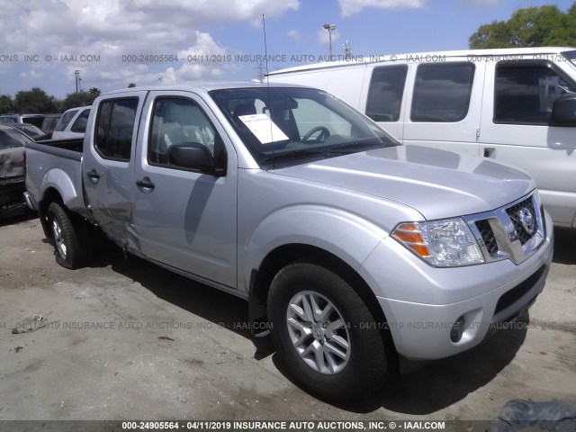 1N6DD0ER3JN721606 - 2018 NISSAN FRONTIER S/SV/SL/PRO-4X SILVER photo 1