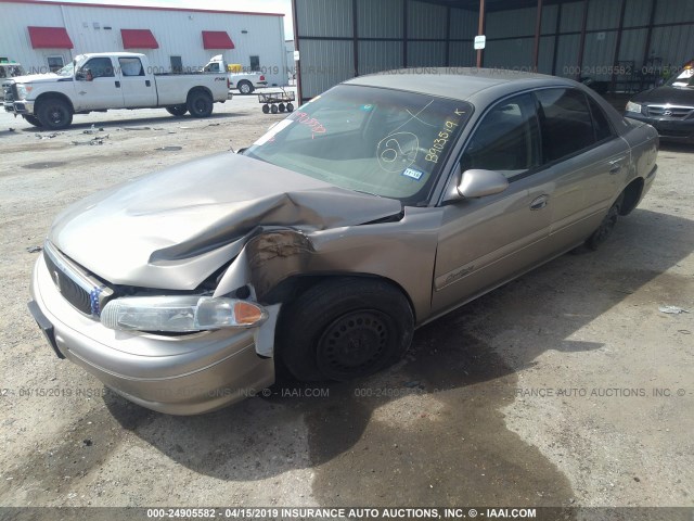 2G4WY55J921173469 - 2002 BUICK CENTURY LIMITED TAN photo 2