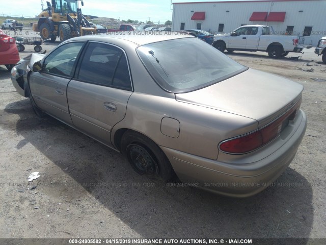 2G4WY55J921173469 - 2002 BUICK CENTURY LIMITED TAN photo 3