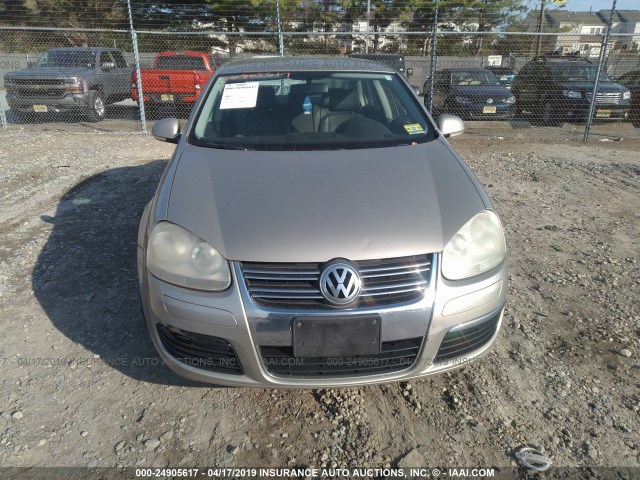 3VWRF71K06M673615 - 2006 VOLKSWAGEN JETTA 2.5 SILVER photo 6