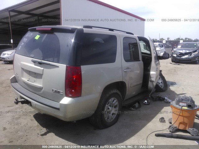 1GKFC13C17R331211 - 2007 GMC YUKON TAN photo 4