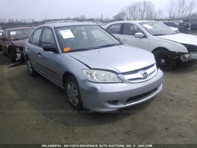 1HGES16385L029843 - 2005 HONDA CIVIC DX VP Gümüş foto 1