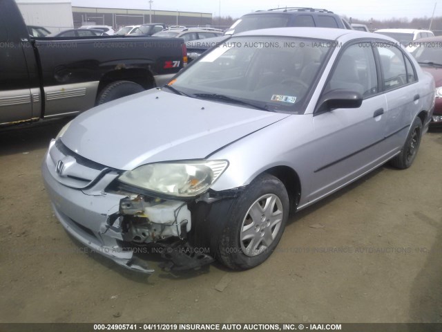 1HGES16385L029843 - 2005 HONDA CIVIC DX VP Gümüş foto 2