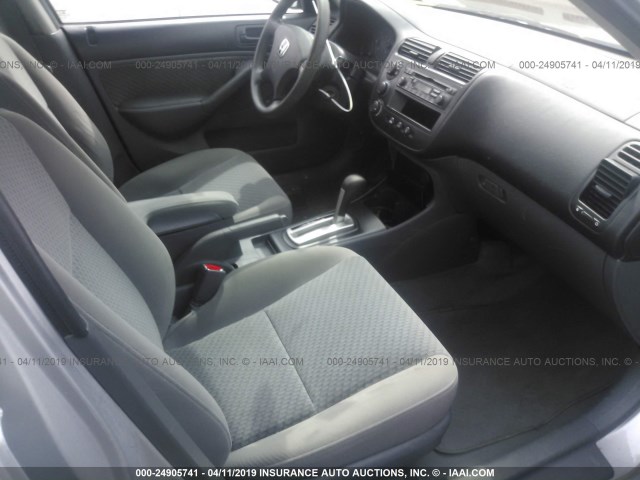 1HGES16385L029843 - 2005 HONDA CIVIC DX VP Gümüş foto 5