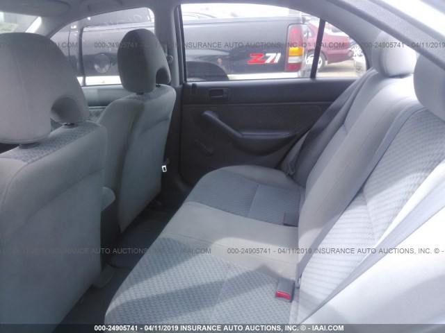 1HGES16385L029843 - 2005 HONDA CIVIC DX VP Gümüş foto 8