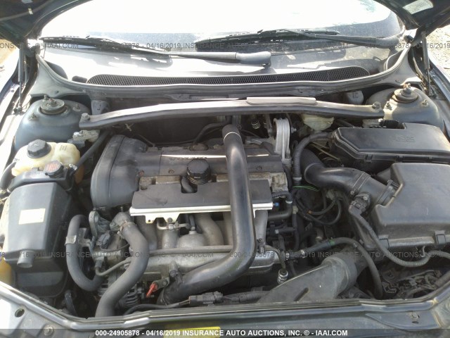 YV1SW58D311129397 - 2001 VOLVO V70 2.4T BLUE photo 10