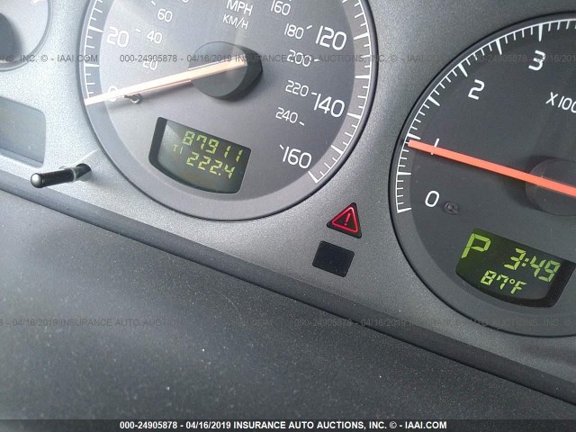 YV1SW58D311129397 - 2001 VOLVO V70 2.4T BLUE photo 7