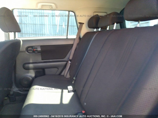 JTLKE50E381000958 - 2008 TOYOTA SCION XB 蓝色 照片 8