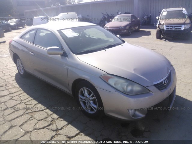 4T1CE38PX6U712370 - 2006 TOYOTA CAMRY SOLARA SE/SLE TAN photo 1