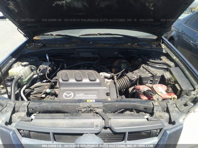 4F2CU08101KM37193 - 2001 MAZDA TRIBUTE LX/ES 蓝色 照片 10