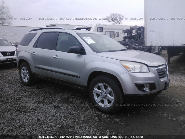 5GZEV13788J183495 - 2008 SATURN OUTLOOK XE SILVER photo 1