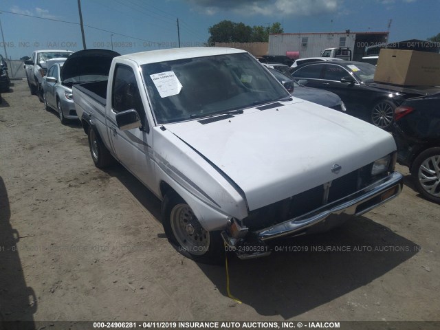 1N6SD11S2VC390461 - 1997 NISSAN TRUCK XE WHITE photo 1