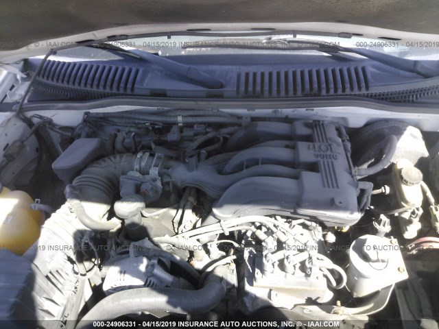 1FMZU73K54ZB07107 - 2004 FORD EXPLORER XLT/XLT SPORT/NBX Blanc photo 10