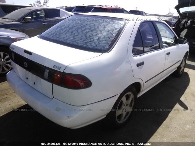 1N4AB41D3VC786735 - 1997 NISSAN SENTRA XE/GXE/GLE/BASE WHITE photo 4