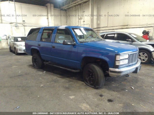 1GKEK13R5VJ711506 - 1997 GMC YUKON BLUE photo 1