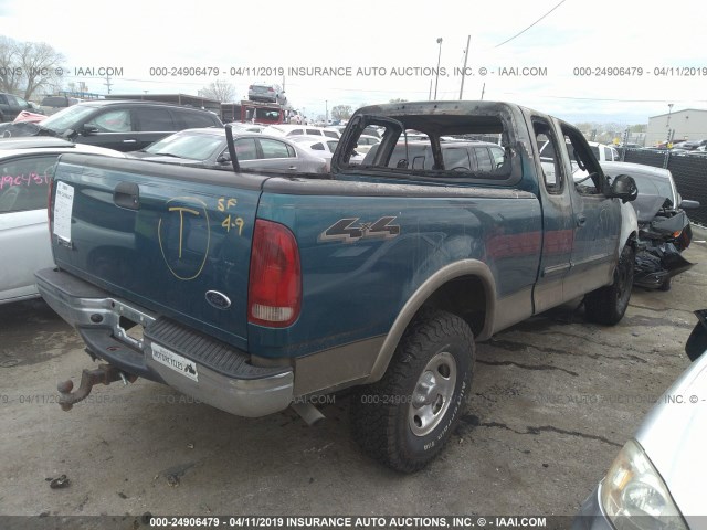 1FTRX18L41KA27019 - 2001 FORD F150 BROWN photo 4