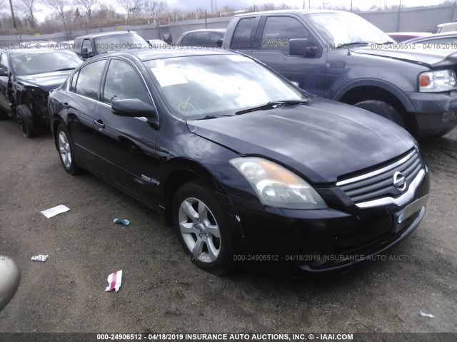 1N4CL21E57C219657 - 2007 NISSAN ALTIMA HYBRID BLACK photo 1