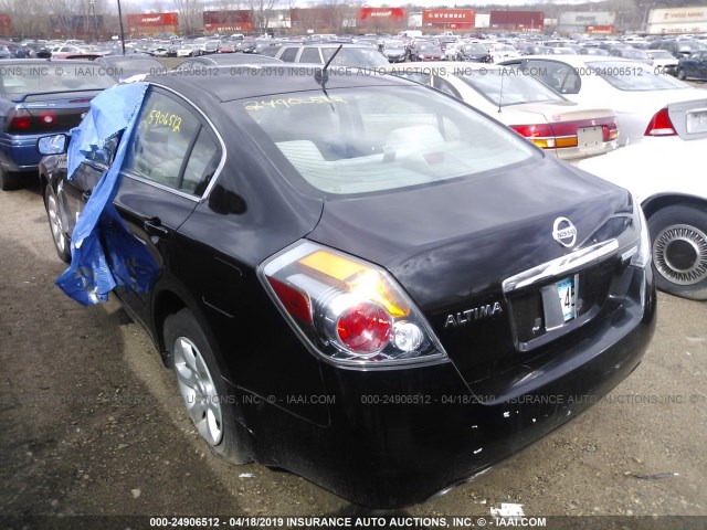 1N4CL21E57C219657 - 2007 NISSAN ALTIMA HYBRID BLACK photo 3