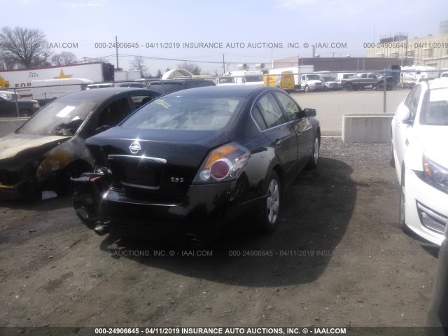 1N4AL21E08N534217 - 2008 NISSAN ALTIMA 2.5/2.5S BLACK photo 4