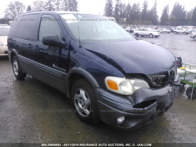 1GMDU03EX4D124235 - 2004 PONTIAC MONTANA BLUE photo 1