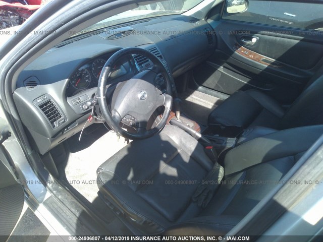 JN1DA31A83T401437 - 2003 NISSAN MAXIMA GLE/SE SILVER photo 5