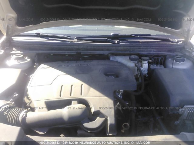 1G1ZB5E01CF240661 - 2012 CHEVROLET MALIBU LS GOLD photo 10
