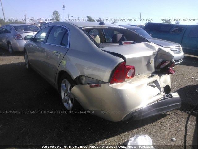 1G1ZB5E01CF240661 - 2012 CHEVROLET MALIBU LS GOLD photo 3