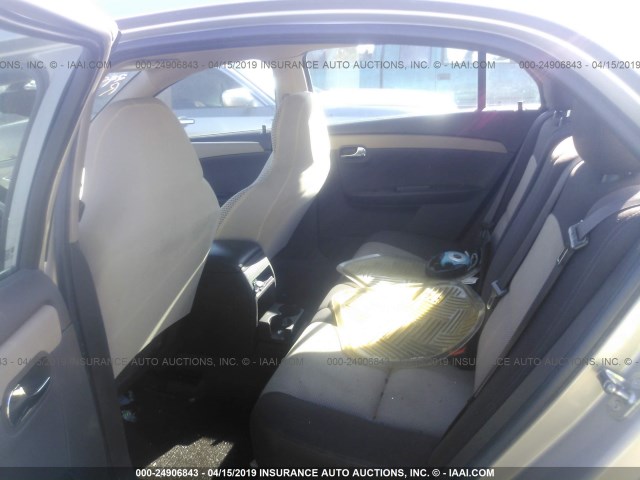 1G1ZB5E01CF240661 - 2012 CHEVROLET MALIBU LS GOLD photo 8