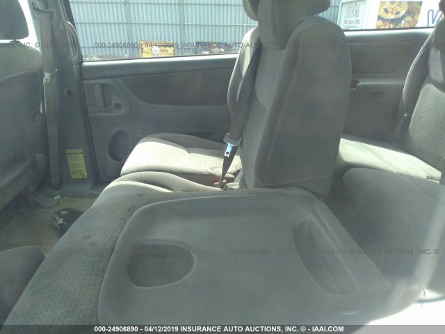 5TDZK23CX7S012361 - 2007 TOYOTA SIENNA CE/LE RED photo 8