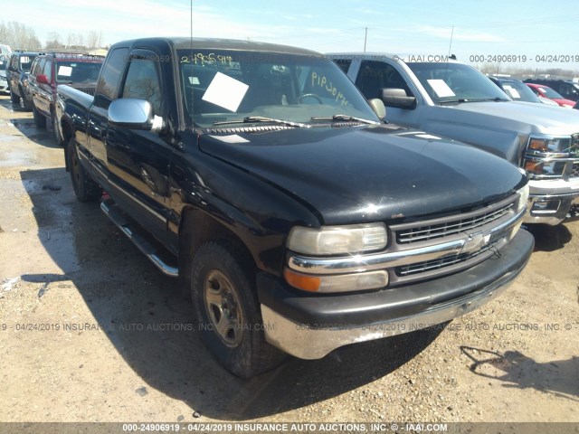 2GCEC19T1X1186775 - 1999 CHEVROLET SILVERADO C1500 BLACK photo 1