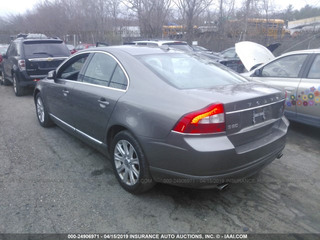 YV1940AS1B1139914 - 2011 VOLVO S80 3.2 GRAY photo 3