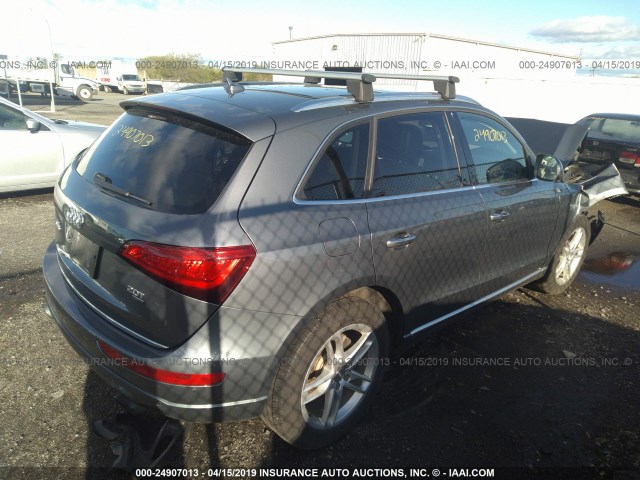 WA1LFAFP3FA027812 - 2015 AUDI Q5 PREMIUM PLUS GRAY photo 4