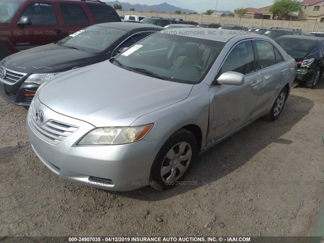 4T1BE46K97U171614 - 2007 TOYOTA CAMRY NEW GENERAT CE/LE/XLE/SE SILVER photo 2
