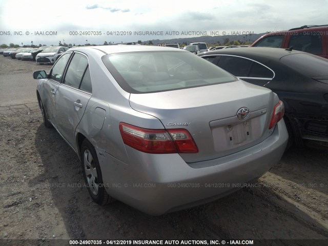 4T1BE46K97U171614 - 2007 TOYOTA CAMRY NEW GENERAT CE/LE/XLE/SE SILVER photo 3