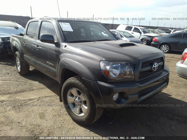 3TMLU4EN4BM071974 - 2011 TOYOTA TACOMA DOUBLE CAB 灰色 照片 1