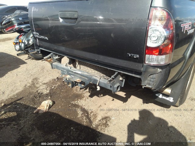 3TMLU4EN4BM071974 - 2011 TOYOTA TACOMA DOUBLE CAB 灰色 照片 6