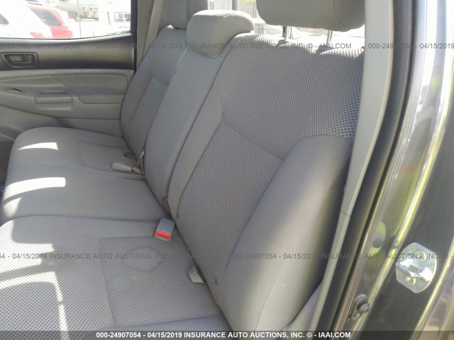 3TMLU4EN4BM071974 - 2011 TOYOTA TACOMA DOUBLE CAB 灰色 照片 8