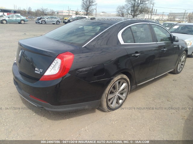 1LNHL9EK8EG601739 - 2014 LINCOLN MKS BEIGE photo 4