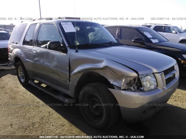 1FMYU60E22UD50596 - 2002 FORD EXPLORER SPORT GRAY photo 1