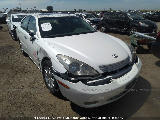 JTHBF30G920044392 - 2002 LEXUS ES 300 WHITE photo 1