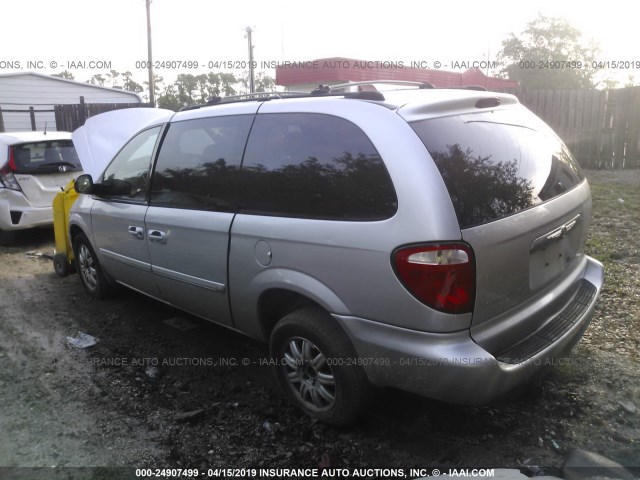 2C4GP54L05R328544 - 2005 CHRYSLER TOWN & COUNTRY TOURING SILVER photo 3