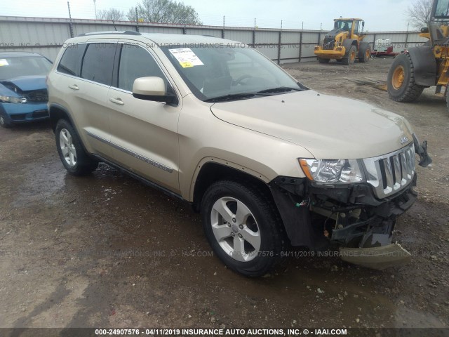 1J4RR4GG8BC558259 - 2011 JEEP GRAND CHEROKEE LAREDO TAN photo 1