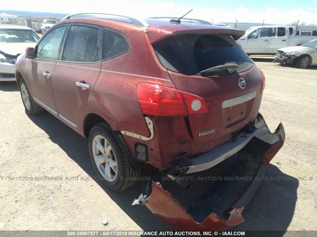 JN8AS5MV6BW288807 - 2011 NISSAN ROGUE S/SV/KROM RED photo 6